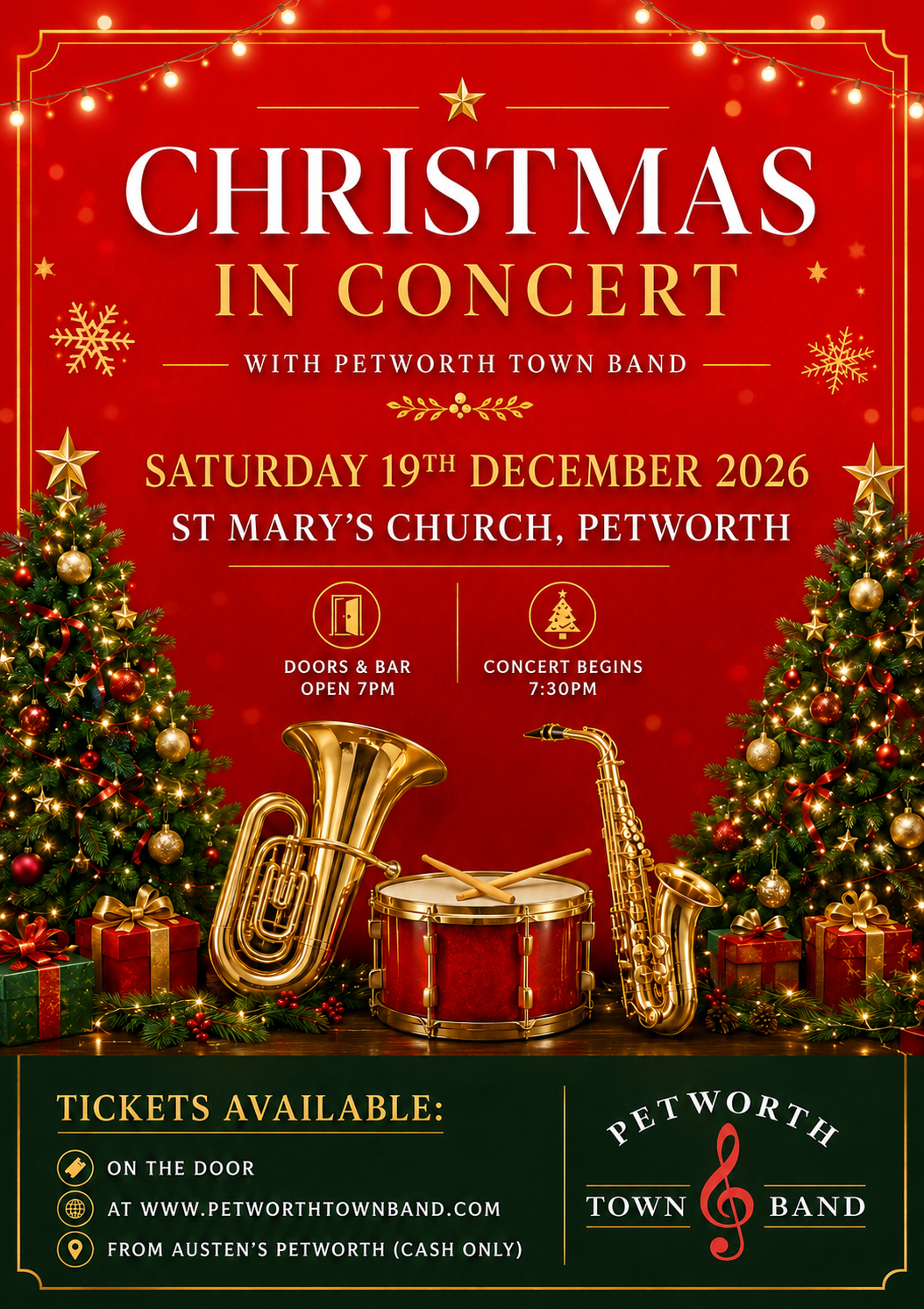 Christmas in Concert with Petworth Town Band