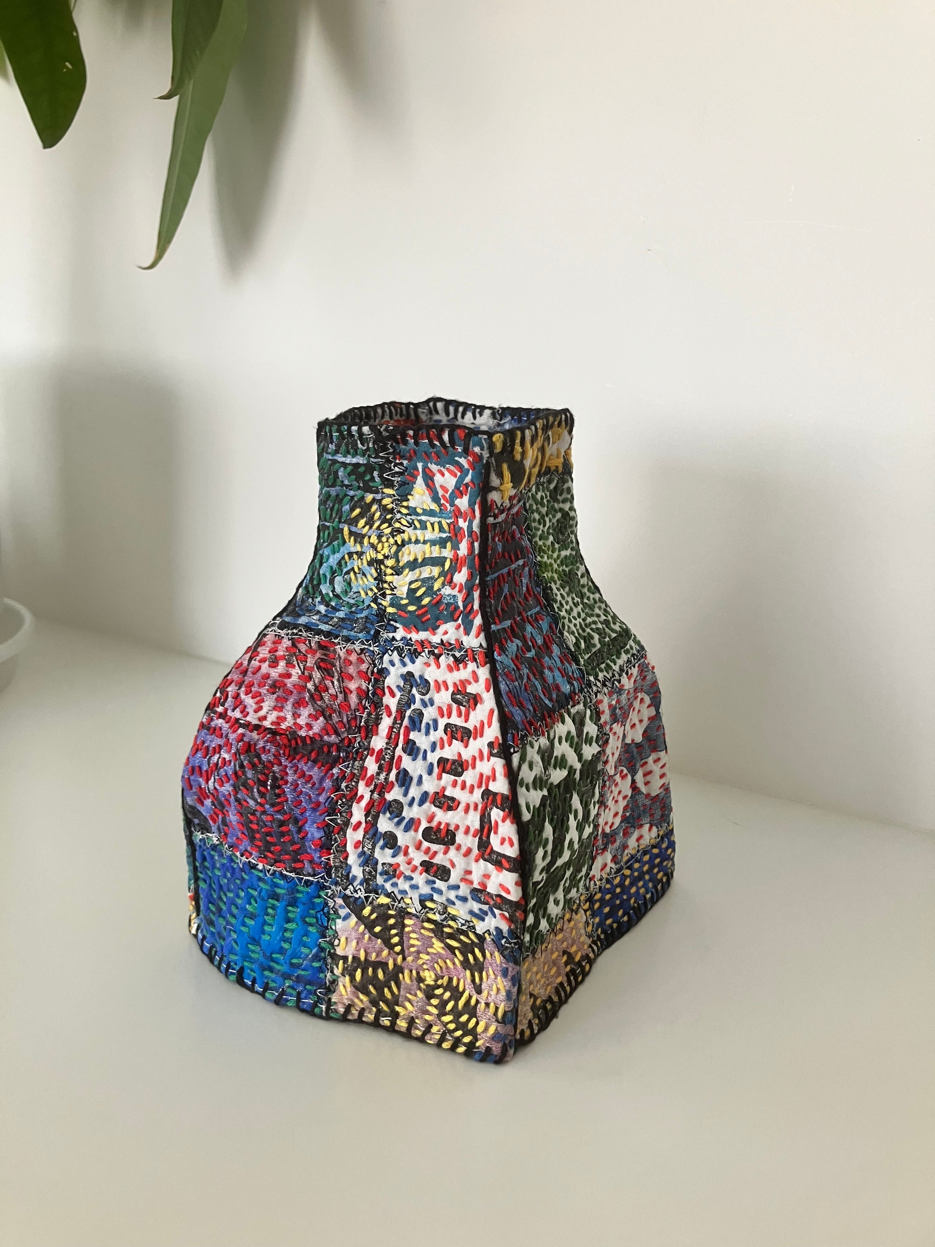 African-Inspired textiles Gel Printing & Slow Stitching Workshop