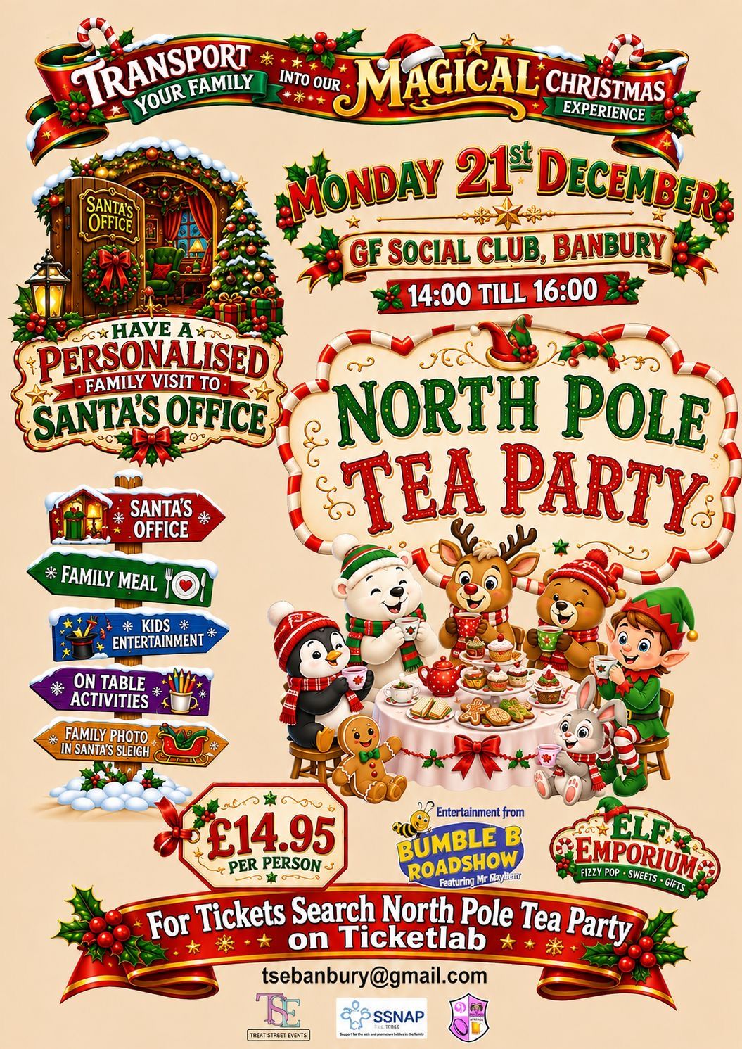 North Pole Afternoon Tea