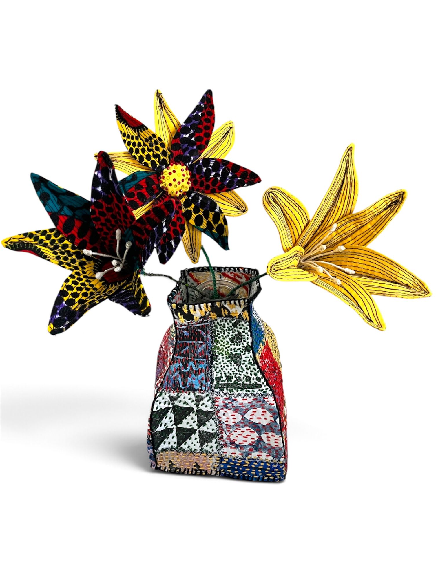 African-Inspired textiles Gel Printing & Slow Stitching Workshop