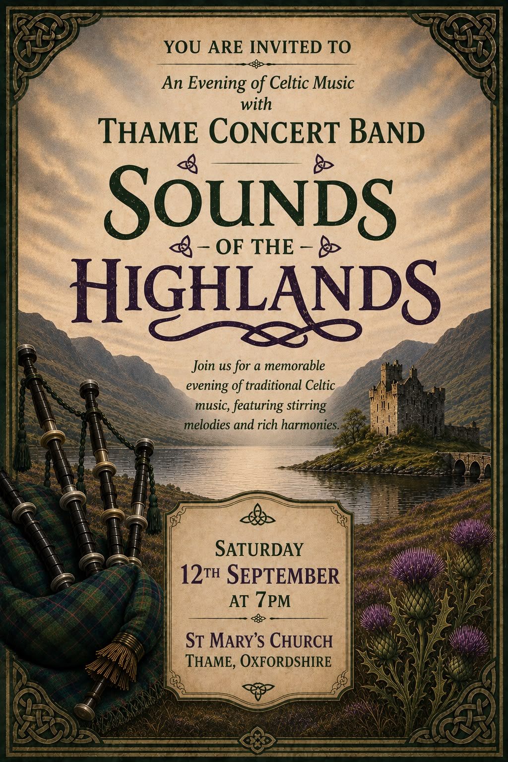 Thame Concert Band - Sounds of the Highlands