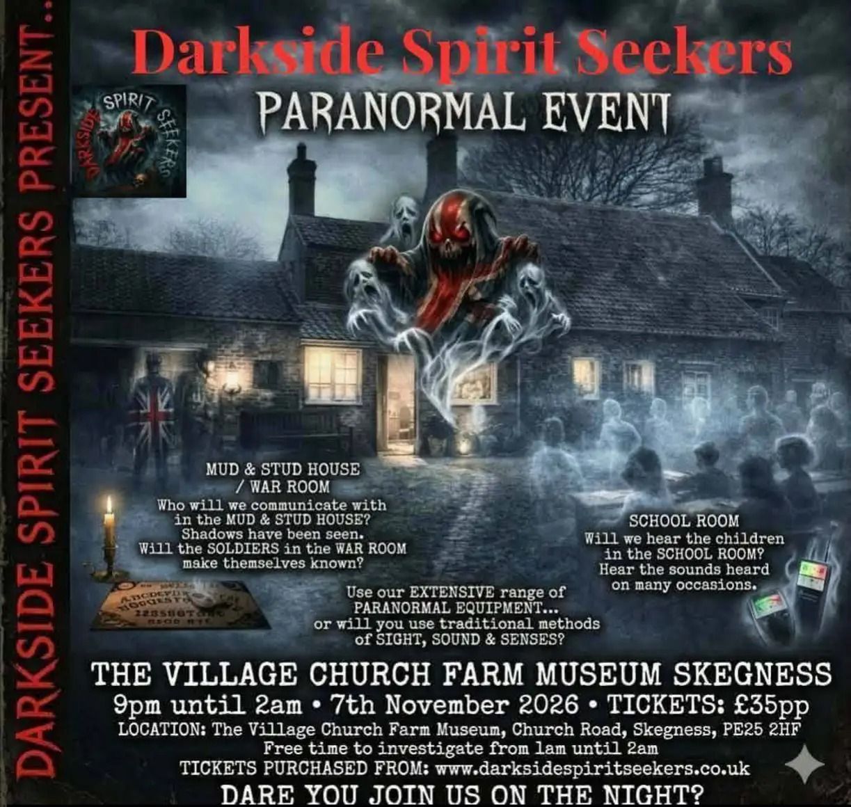 Ghost Hunt @ The Village Church Farm Museum