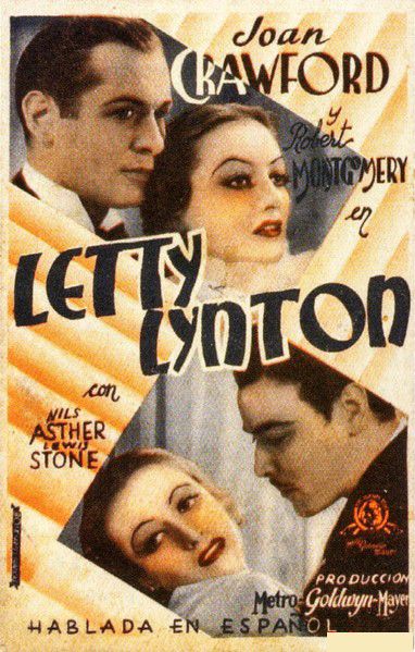 Film: Women and Cocaine presents Letty Lynton (1932)