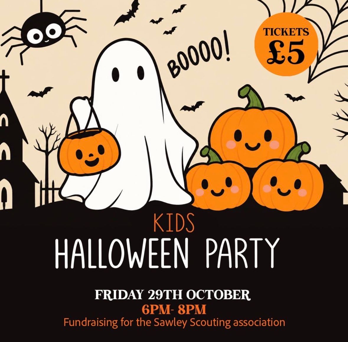 Sawley Scouts Children’s Halloween Party 2026 - children’s ticket