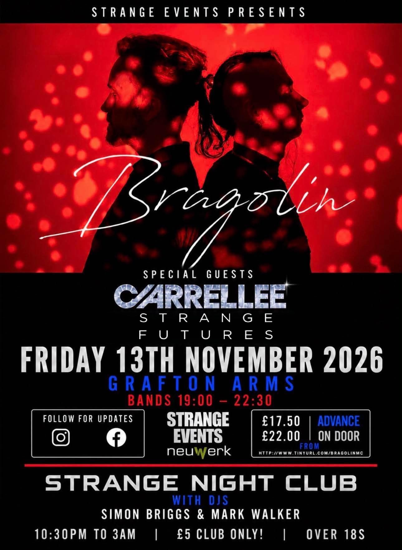 Bragolin, Carrellee & Strange Futures live